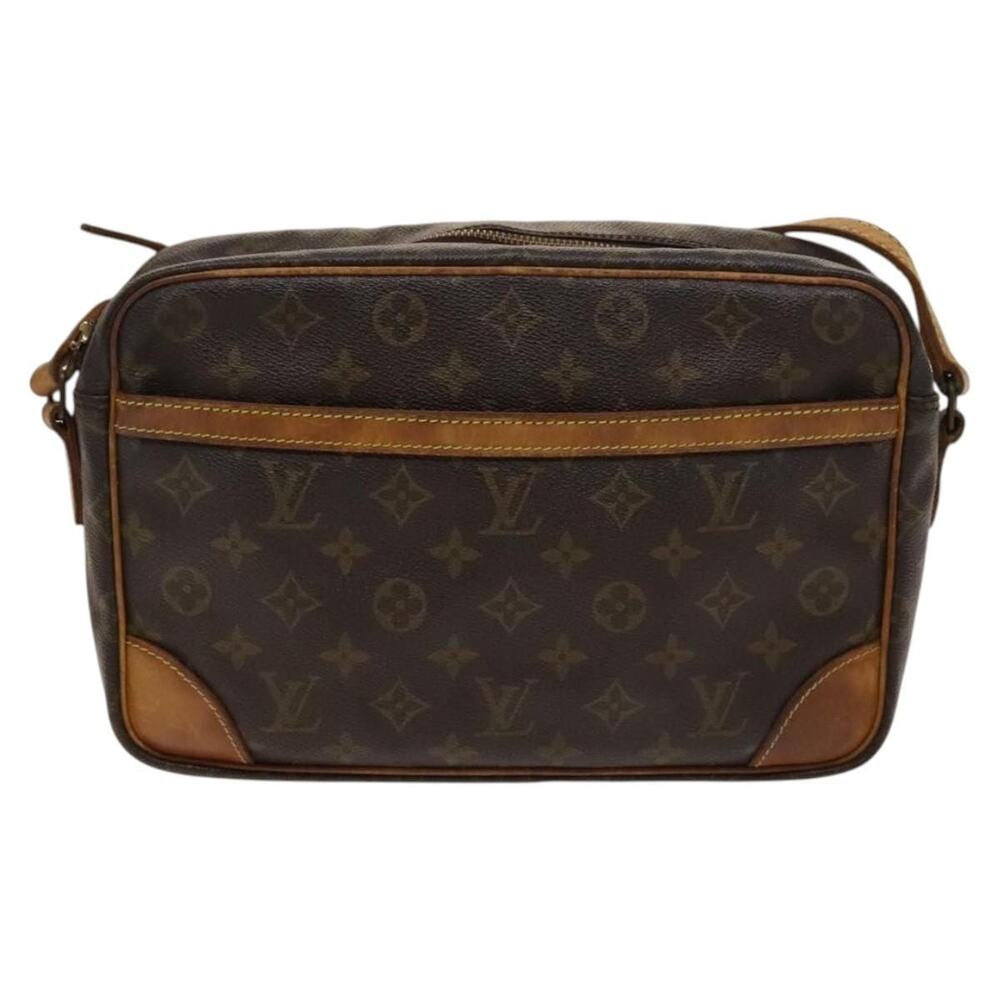 Louis Vuitton Monogram Trocadero 30 Shoulder Bag Brown